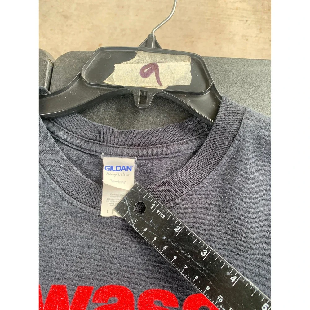 Vintage Y2K Kawasaki Engines Handcrafted Horsepower T-shirt Size L - Picture 3 of 7